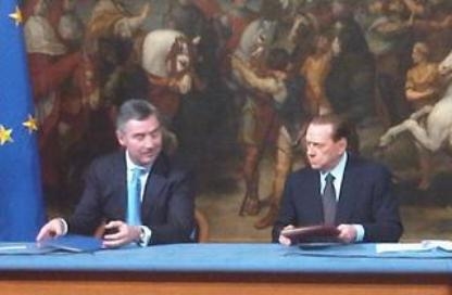 Berlusconi in Montenegro